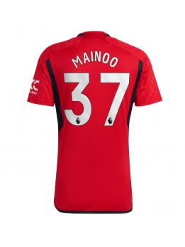 Manchester United Kobbie Mainoo #37 Heimtrikot 2023-24 Kurzarm